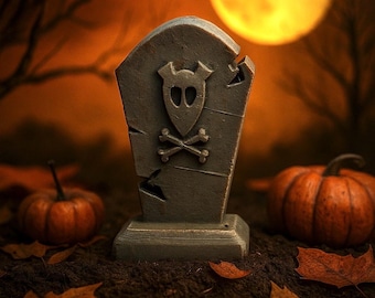Lápida de Pesadilla antes de Navidad Zero. Decoración y utilería de Halloween.