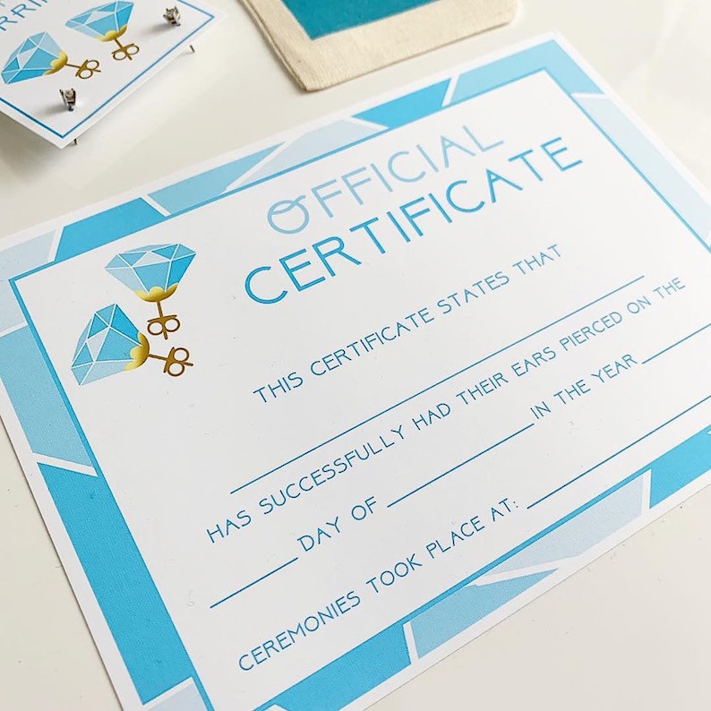 Ear Piercing Gift Certificate Template Free FREE PRINTABLE TEMPLATES