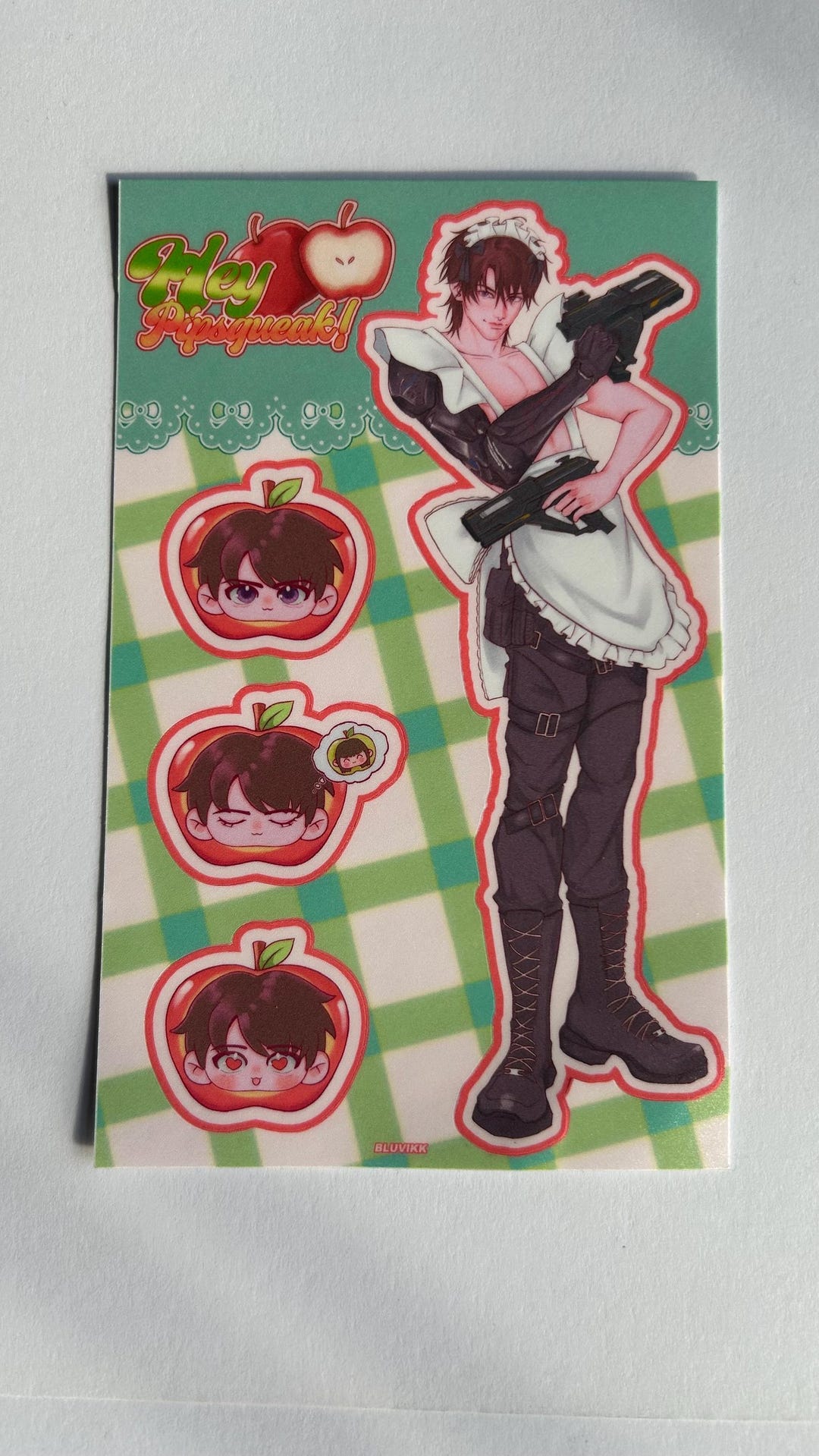 Caleb Maid Sticker Sheet - Etsy