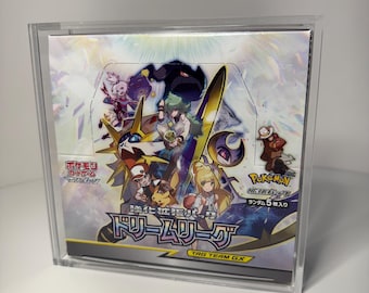 Vitrina acrílica para cajas de refuerzo de Pokémon japonesas