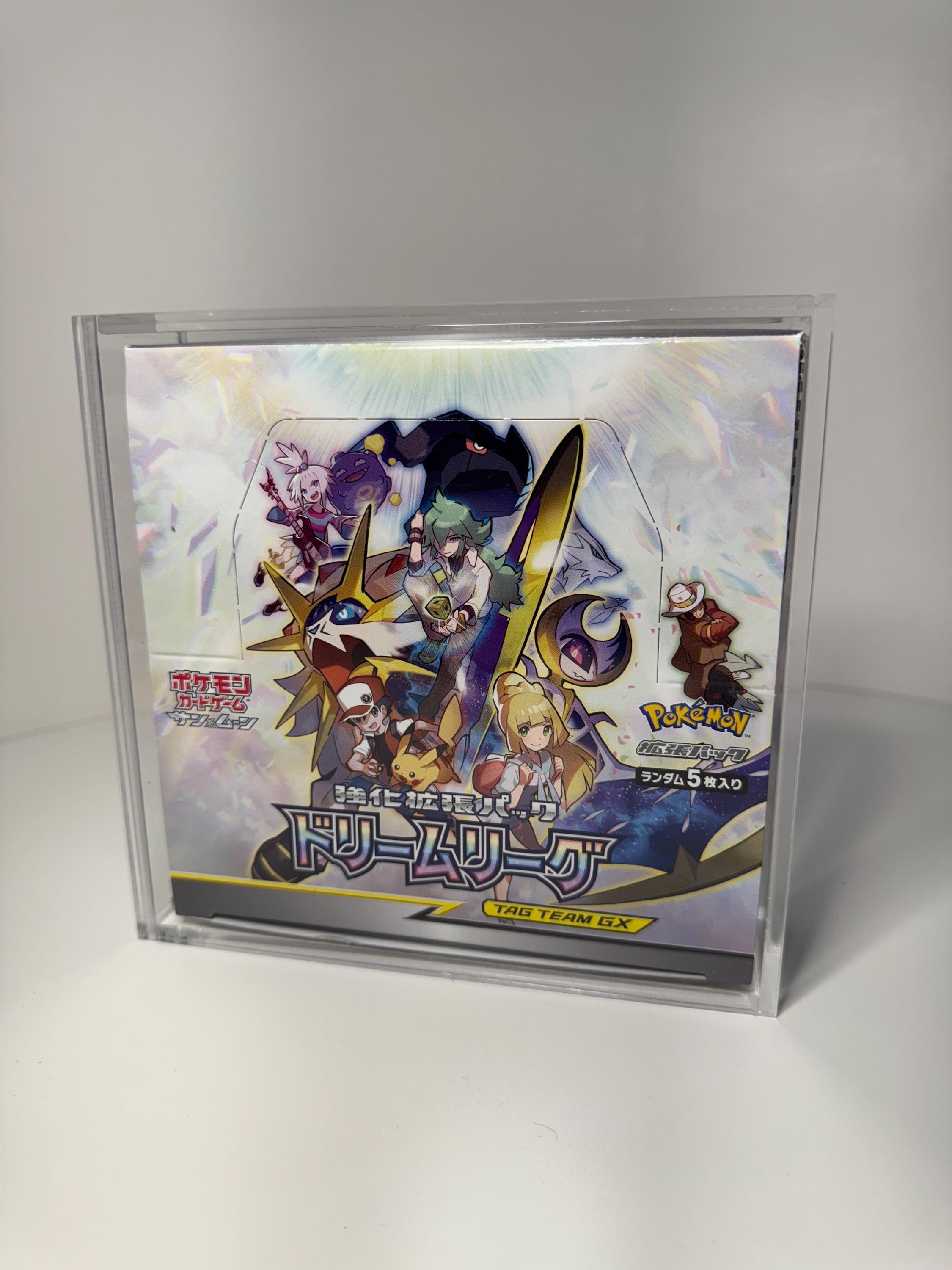Acrylic Display Case for Japanese Pokmon Booster Box - Etsy