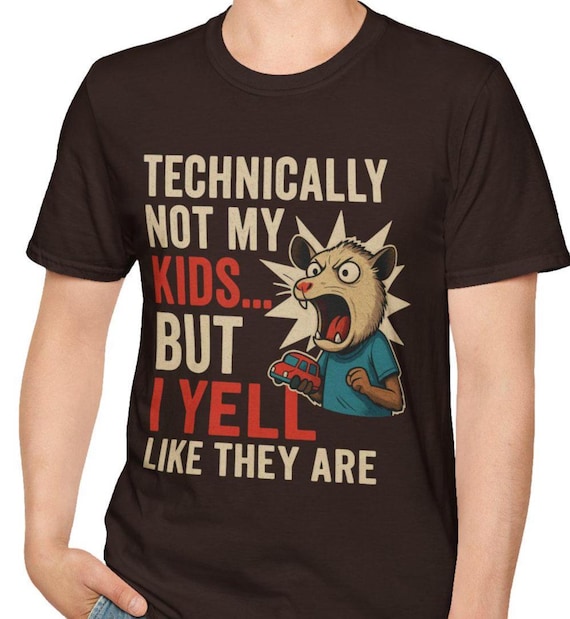 Camiseta engraçada para padrasto: presente bônus para pai gambá