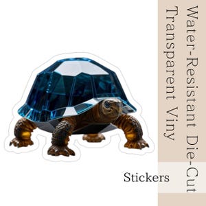 Transparent Waterproof Vinyl Sticker | Die-Cut Outdoor Decal for Laptop, Car, Bike (2″/3″/4″/5″/6″)