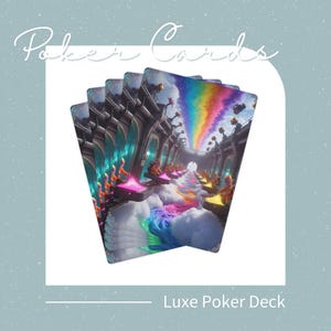 Carte da gioco di lusso per poker - Mazzo di carte da casinò artigianale, edizione da collezione con design personalizzato per magia, serate di gioco, regalo