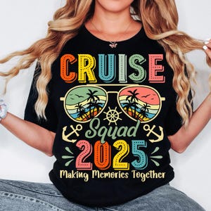 Cruise Squad 2025 PNG, Retro Sunglasses Cruise Sublimation Design, Family Vacation Clipart, Making Memories Together Digital Download