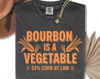 Rolig Bourbon-T-shirt: 51% majs enligt lag Whisky-T-shirt