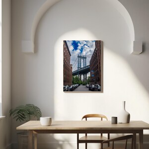 Manhattan Bridge- Hochauflösender Download - Wandbild - Digitaler Druck