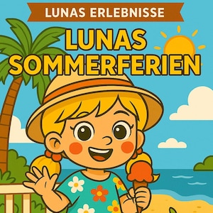 Lunas Sommerferien – Ausmalbuch für Kinder (PDF zum Sofort-Download)