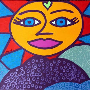 Printed Notecard: &quot;After the Rain&quot; Sun