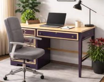 Solid Wood Desk – Refinished (Excellent Condition)