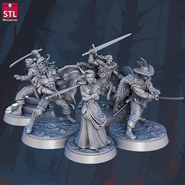 Set di miniature ispirato a Highlander
