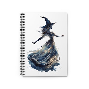 Witch Dancing in Moonlight Notebook: Mystical Journal
