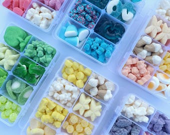 Caja de dulces y snacks: colores de dulces personalizados disponibles - Caja de snacks
