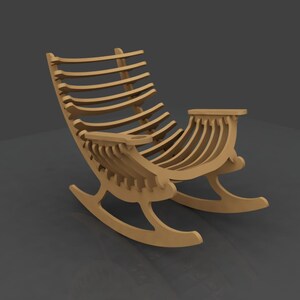 wooden rocking chair dxf
wood rocker cut file
cnc wood chair
wooden swing dxf
wood furniture dxf
garden rocker wood
woodworking projects
diy wooden rocker
quick assembly wood chair
natural wood rocker