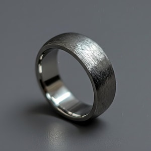 Mens Hypoallergenic Titanium Ring, Lightweight, Custom Made, Engagement, Anniversary Gift