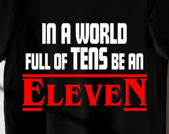 Eleven Quote SVG | Retro 80s Horror TV Fan Shirt Design (Digital Download)