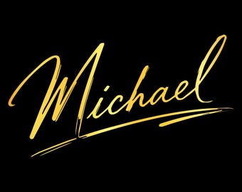 Michael jackson SVG, MJ Logo PNG, Script Cut File (Digital Download)