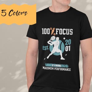 Tennis Lover T-Shirt, Unisex Athletic Top, Sports Fan Tee, Athletic Apparel, Tennis Shirt for Men and Women