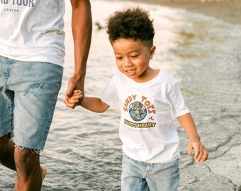 Sandy Toes Toddler Tee, Happy Heart Kids Shirt, Beach Child Tshirt, Fun Summertime Baby Top, Vacation Infant Clothing, Ocean Lover Gift,