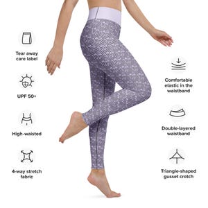 High-Waisted Yoga Leggings for Women – Stretchy, Breathable Workout Pants for Yoga