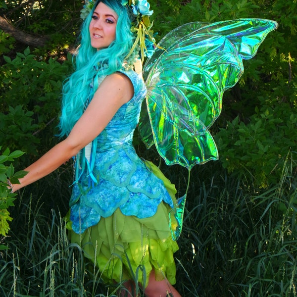 Ready to ship Huge Butterfly Iridescent Fairy wings