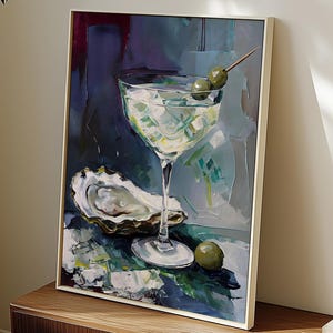 Martini Print, Cocktail Print, Bar Printable Art, Retro Cocktail Posters, Drinks, Wall Decor, Trendy Bar Cart, Bestsellers, DIGITAL DOWNLOAD