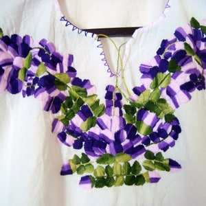 mexican blouse flower blouse