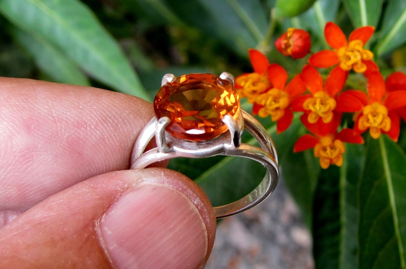 sapphire ring natural sapphire solitaire ring