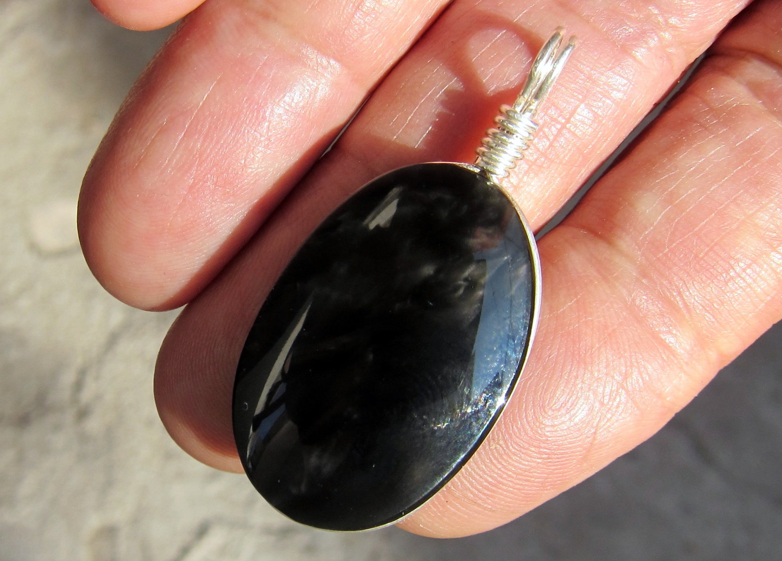 Obsidian Pendants Obsidians Jewelry Gemstone Pendants Etsy