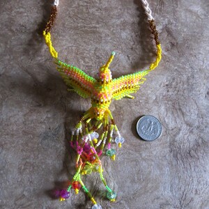Huichol-Kunst, Huichol-Schmuck, Huichol-Halskette