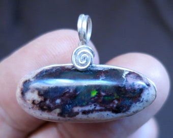 Mexican opals Mexican fire opal Fire opal pendant Fire opal necklace