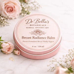 ブレスト ラディアンス バーム | ヒマシ油ボタニカル リチュアル バーム | 4 オンス