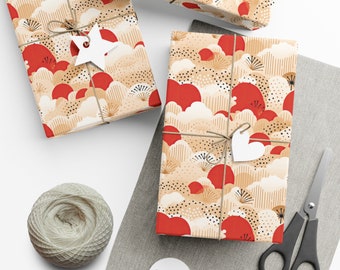 Lovely Japanese Pattern Gift Wrap Paper