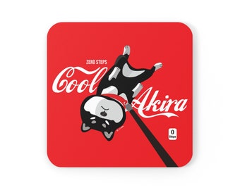 Made to Order Shiba Inu Coaster - Perfect for Dog Lovers (Cool Akira)