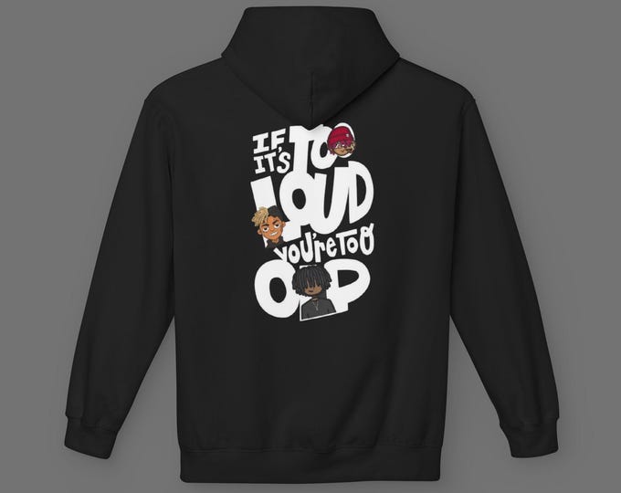 Featured listing image: Cartoon Style Fleece Hoodie: Cozy Winter Streetwear