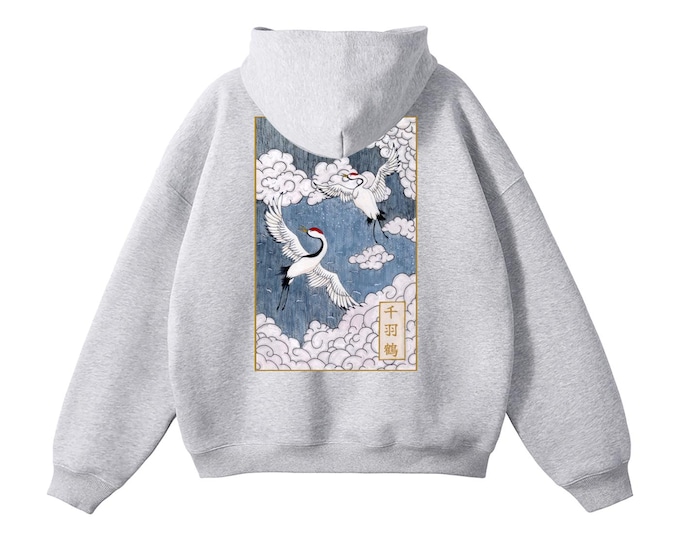 A Thousand Cranes | Japanese style hoodie