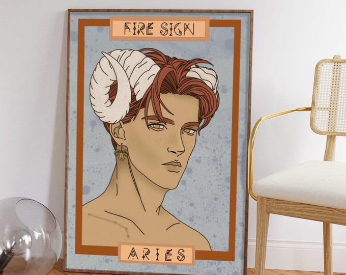 Zodiac Aries Print