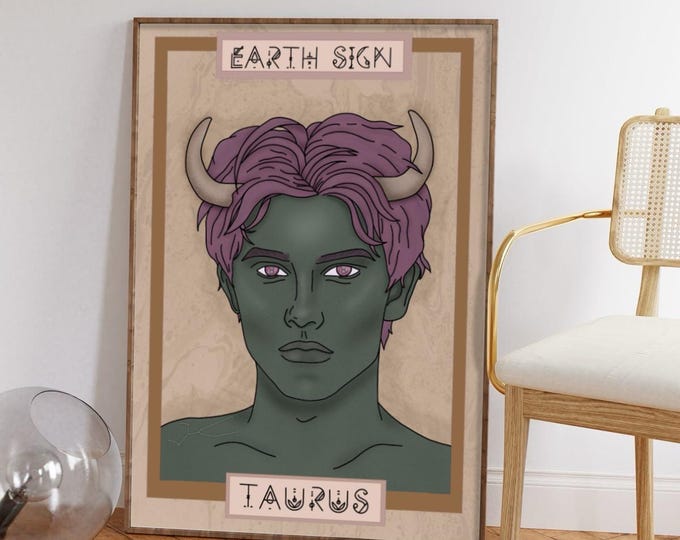 Zodiac Taurus Print