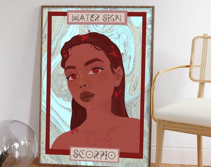 Zodiac Scorpio Print