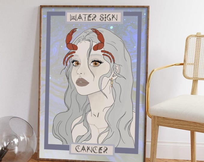 Zodiac Cancer Print