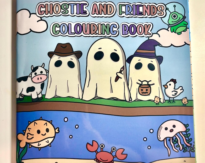 Ghostie and Friends Colouring Book