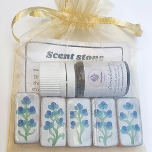 Scent Stone, Essential Oil Diffuser, Home Air Freshener, Aroma Therapy Spa Fragrance, Unique Room Fragrance Stone
