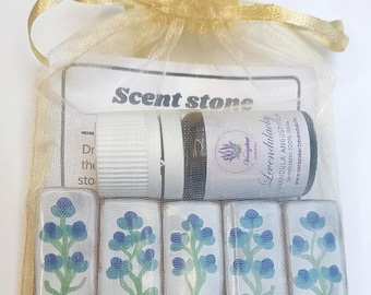 Scent Stone, Essential Oil Diffuser, Home Air Freshener, Aroma Therapy Spa Fragrance, Unique Room Fragrance Stone