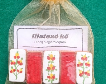 Scent Stone, Essential Oil Diffuser, Home Air Freshener, Aroma Therapy Spa Fragrance, Unique Room Fragrance Stone 5 pcs