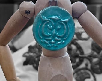 Handmade Ceramic Pendant  for jewelery making