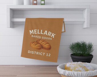 Mellark Bakery Tea Towel: District 12 Hunger Games Kitchen Decor