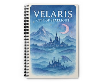 Velaris City of Starlight Notebook - ACOTAR Night Court Journal