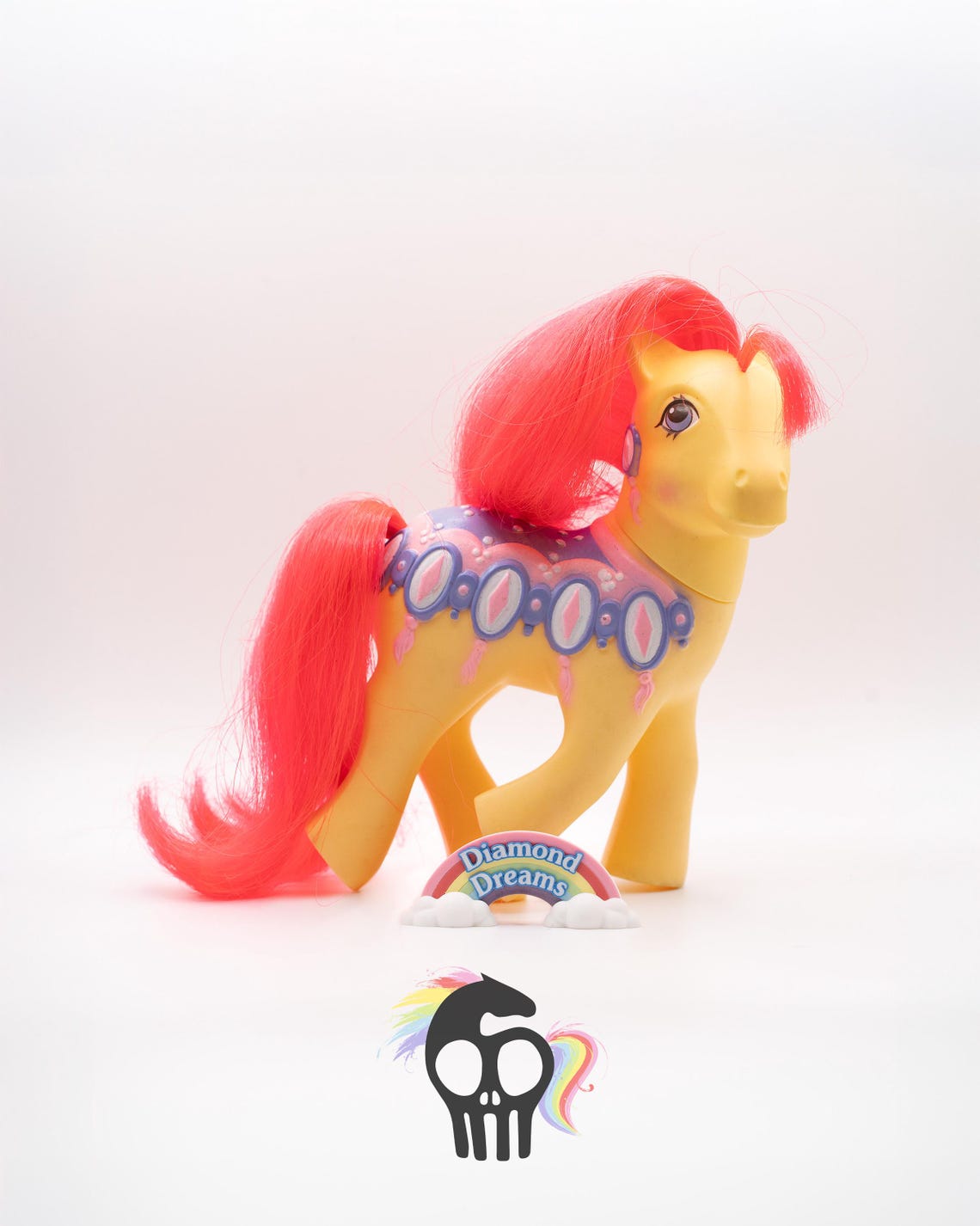 Custom My Little Pony Nameplate - G1 Display Stand for Vintage Pony ...