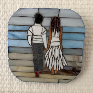 small mosaic painting