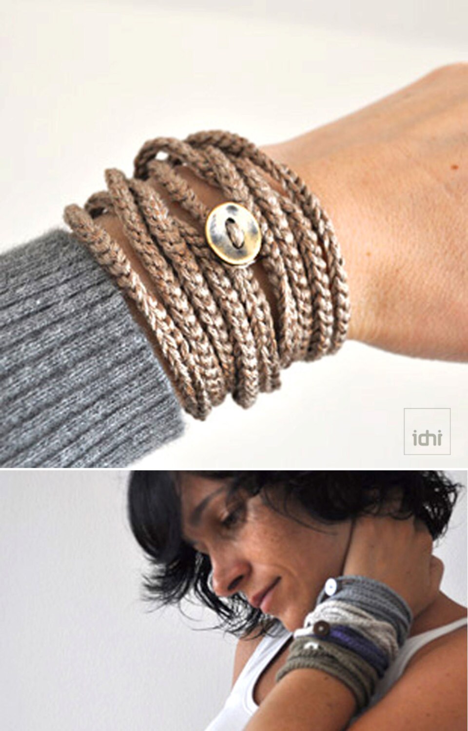 Ravelry: Simple Wrap Bracelet pattern by Jessie Rayot